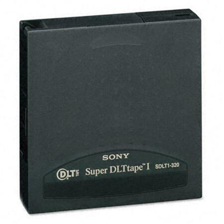 SONY 1/2 Super DLT Data Cartridge 1828ft 160GB Native/320GB Comp Data Capacity SDLT1320